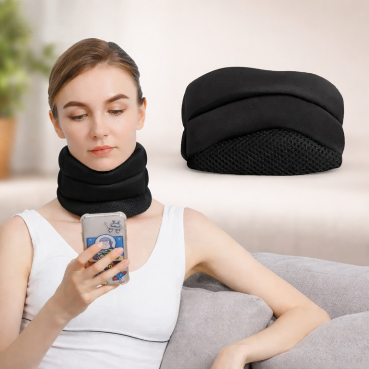 Nackenkissen gegen Schnarchen | Ergonomische Schlafhilfe für schmerzfreie Nächte
