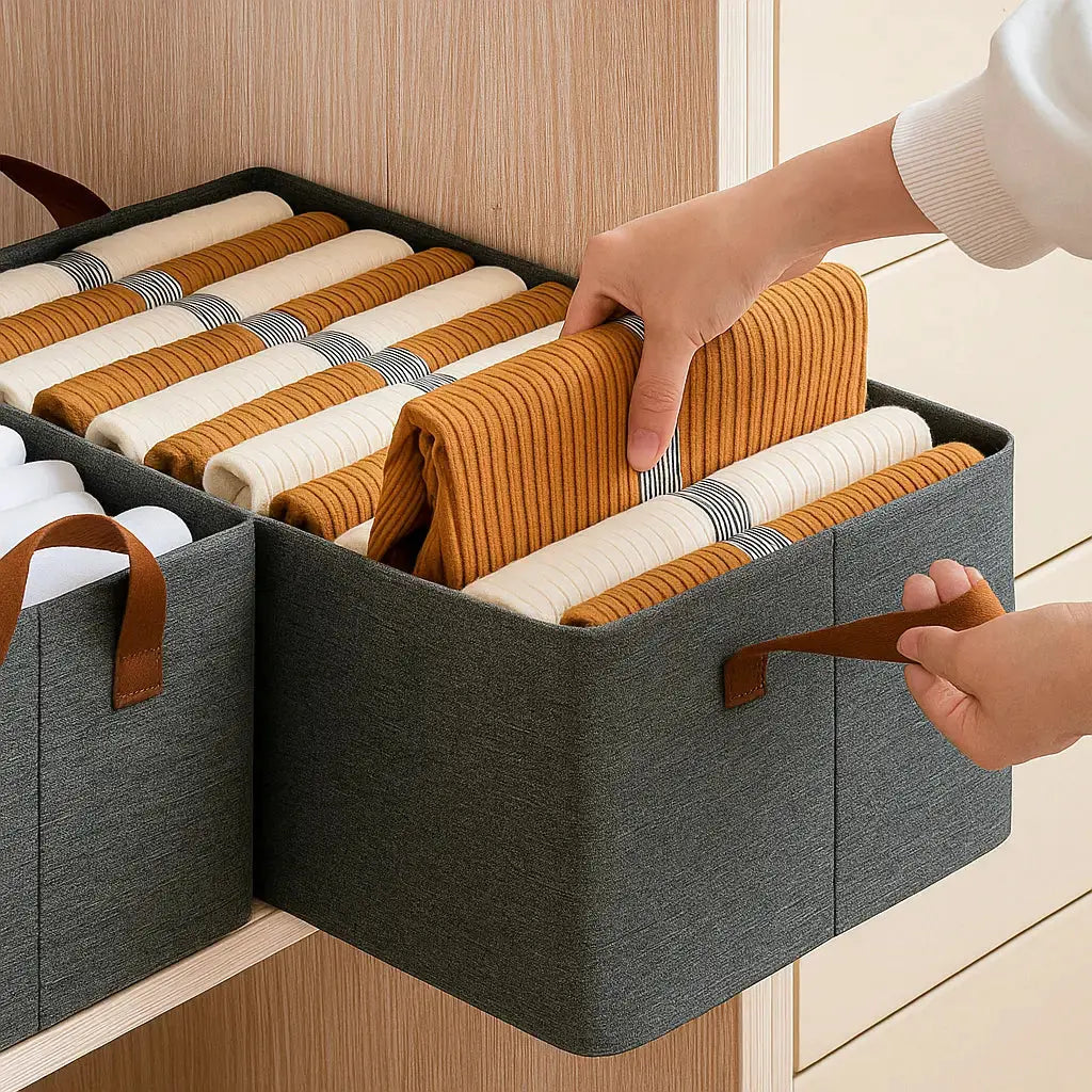 Falt Kleiderschrank mit hoher Tragkraft bis 60 kg – atmungsaktiv feuchtigkeitsfest und platzsparend faltbar für Schlafzimmer Gästezimmer und Dachboden – Mivoza
