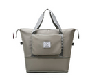 Foldable travel bag with wet compartment