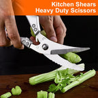 Stainless Steel Poultry Shears with Multifunction