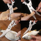 Stainless Steel Poultry Shears with Multifunction