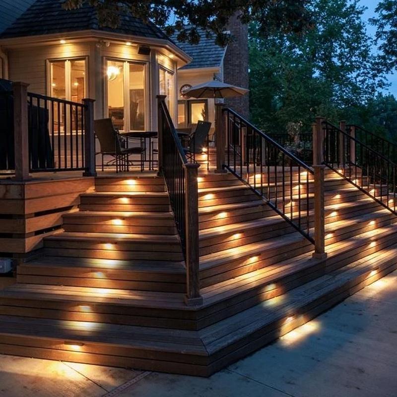 Solar garden lights for paths and terraces