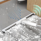 3-in-1 Silicone Wiper – Scrubs, Wipes & Sweeps in One Pass