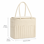 Nadel-Rolltasche Canvas für Strick- und Häkelnadeln