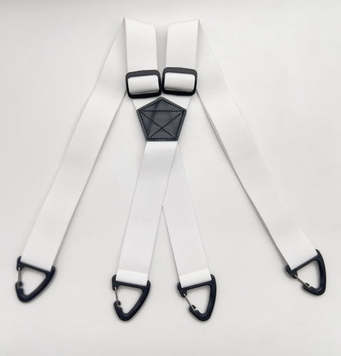 Men's adjustable suspenders with Y-back