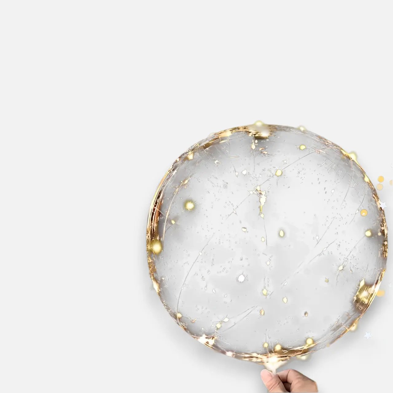 LED Balloon Set with 10 Pieces – Warm Glow for Every Occasion