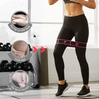 Fitness band with 8 segments for yoga and strength training