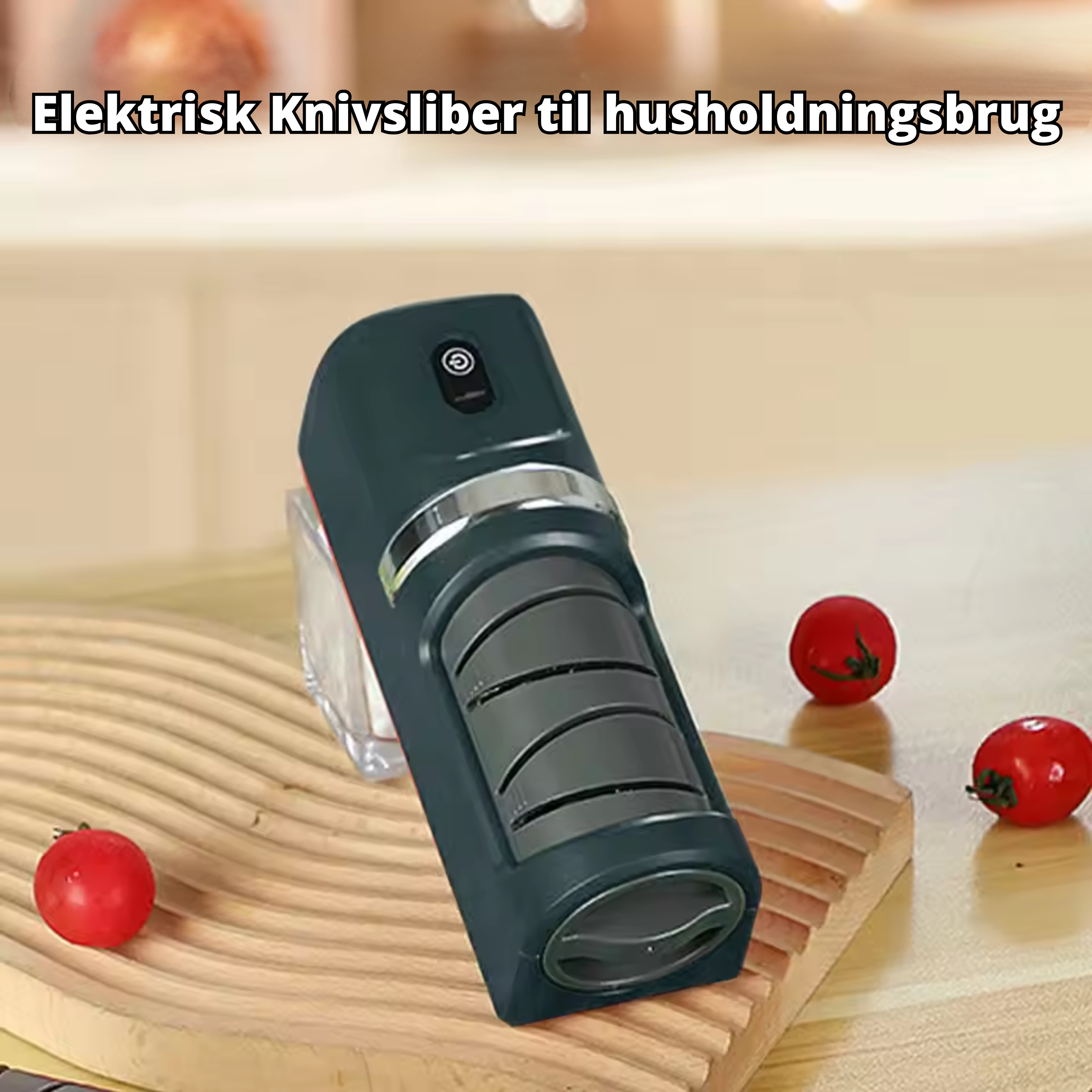 Elektrischer Messerschärfer USB-aufladbar mit Akku