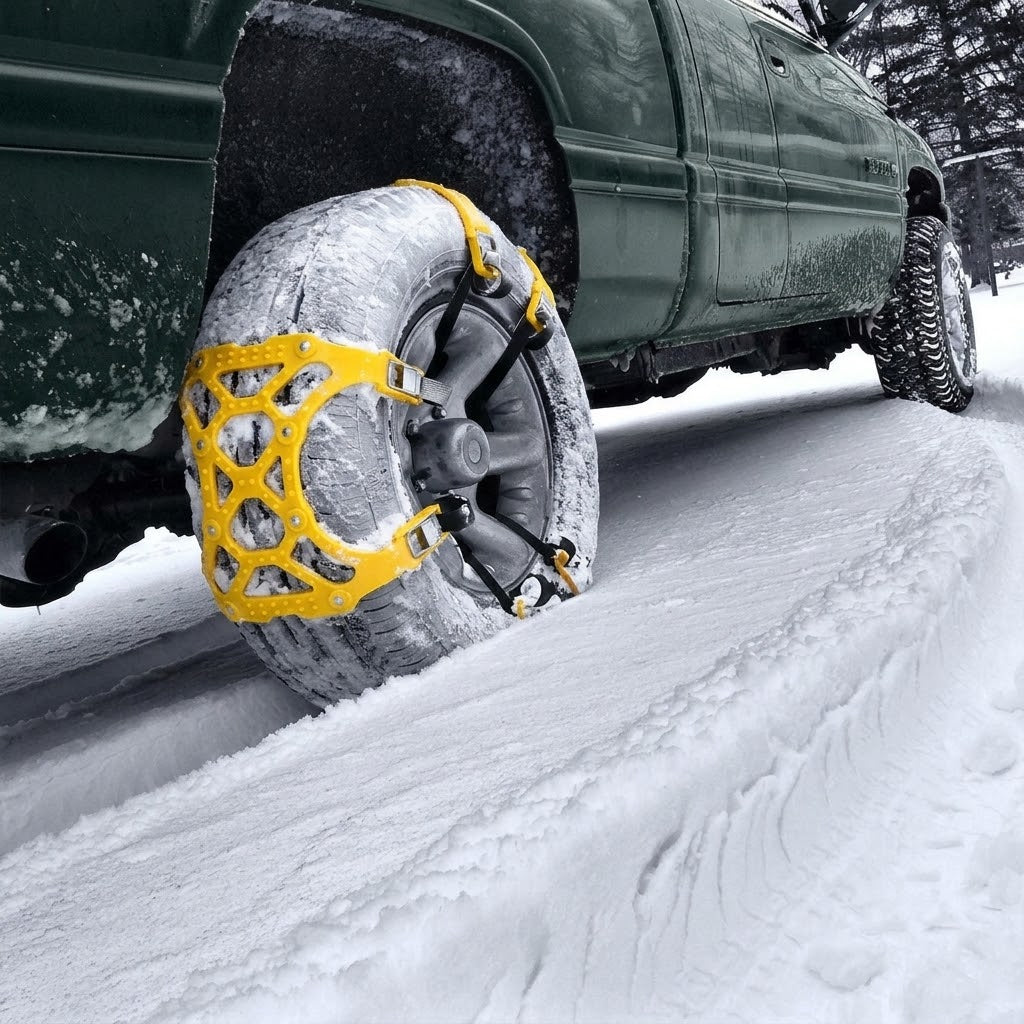 Schneeketten für PKW und SUV, Reifenbreite 165–265 mm