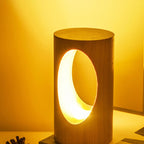 LED Tischlampe Holz -   Mivoza Deutschland