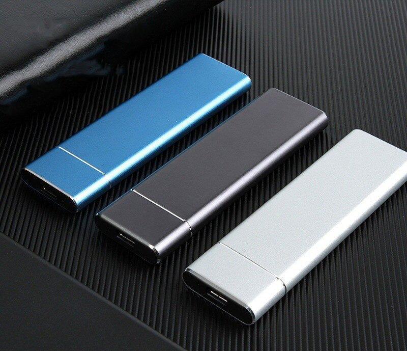 External SSD Drive 8TB with USB 3.1 and Aluminum Case