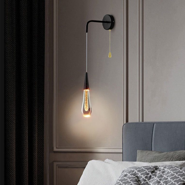 LED Wandleuchte Tropfen