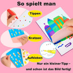 Squeegee Art Painting Set – Relaxed Beautiful Art in One Stroke