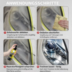 Scheinwerfer-Restaurationsspray – Lösung bei matten, vergilbten oder trüben Autoscheinwerfern -   Mivoza Deutschland