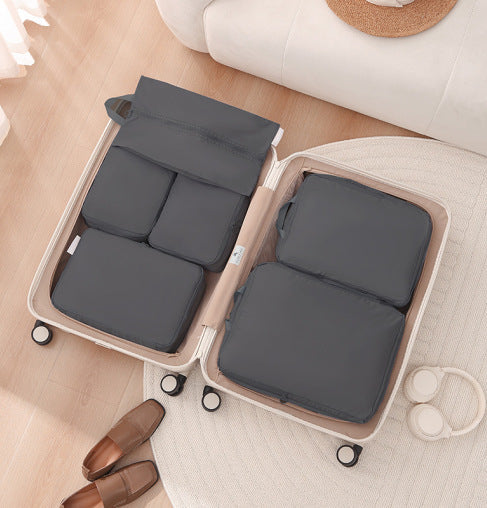 Packtaschen-Set mit Kompression – 6-teilig