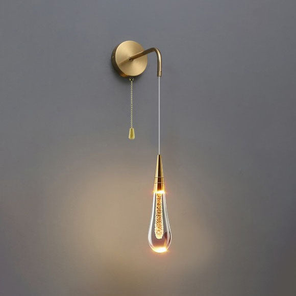 LED Wandleuchte Tropfen