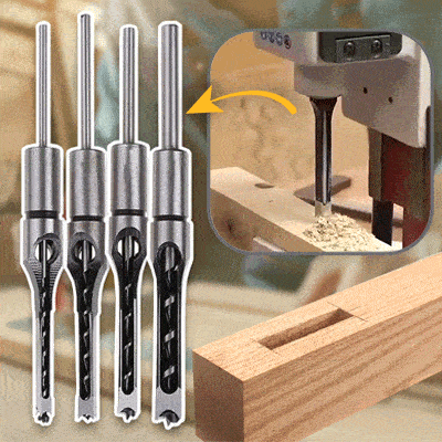 Wood Drill Bit Set Square Holes – Precision Drill Stainless Steel