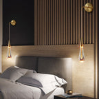LED Wandleuchte Tropfen