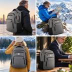 Laptoprucksack Anti-Diebstahl mit USB-Ladeanschluss