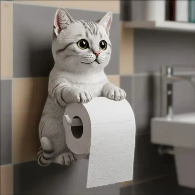 Katzen-Toilettenpapierhalter -   Mivoza Deutschland