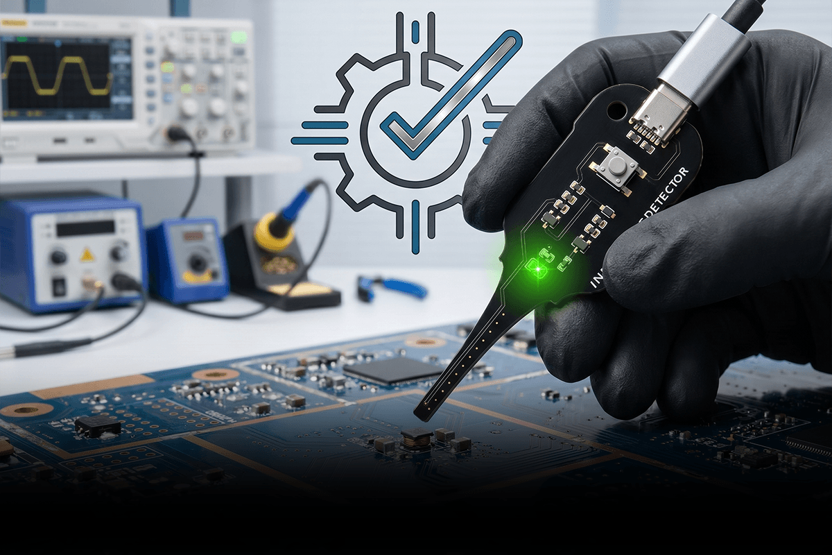 Induktivitätsmessgerät für Elektronik-Reparatur