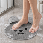 Massagematte Silikon für die Dusche mit Saugnäpfen