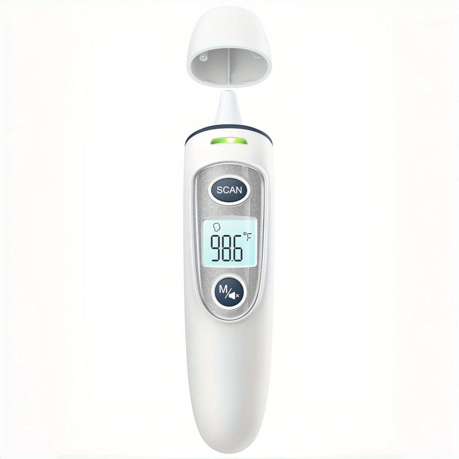Infrarot-Thermometer 2-in-1 für Ohr und Stirn