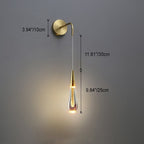 LED Wandleuchte Tropfen