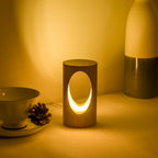 LED Tischlampe Holz -   Mivoza Deutschland