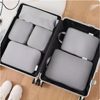 Packtaschen-Set mit Kompression – 6-teilig