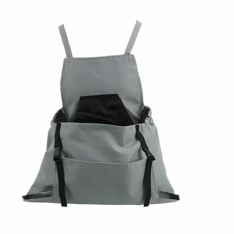 Gartenschürze mit Känguru-Tasche – Freihändiges Sammeln