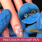 Nagellack-Stempelstift für präzise Nail Art Designs