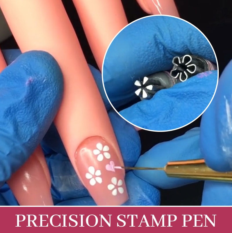 Nagellack-Stempelstift für präzise Nail Art Designs