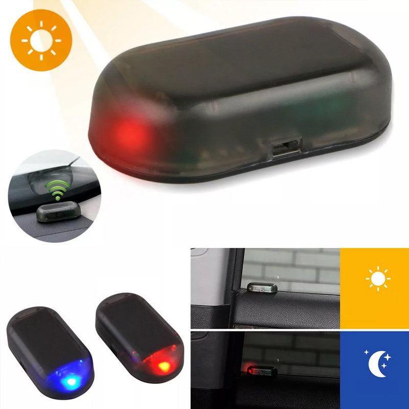 Auto Solar LED Alarm Light Theft Protection Indicator Light