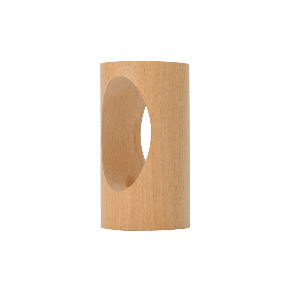LED Tischlampe Holz -   Mivoza Deutschland