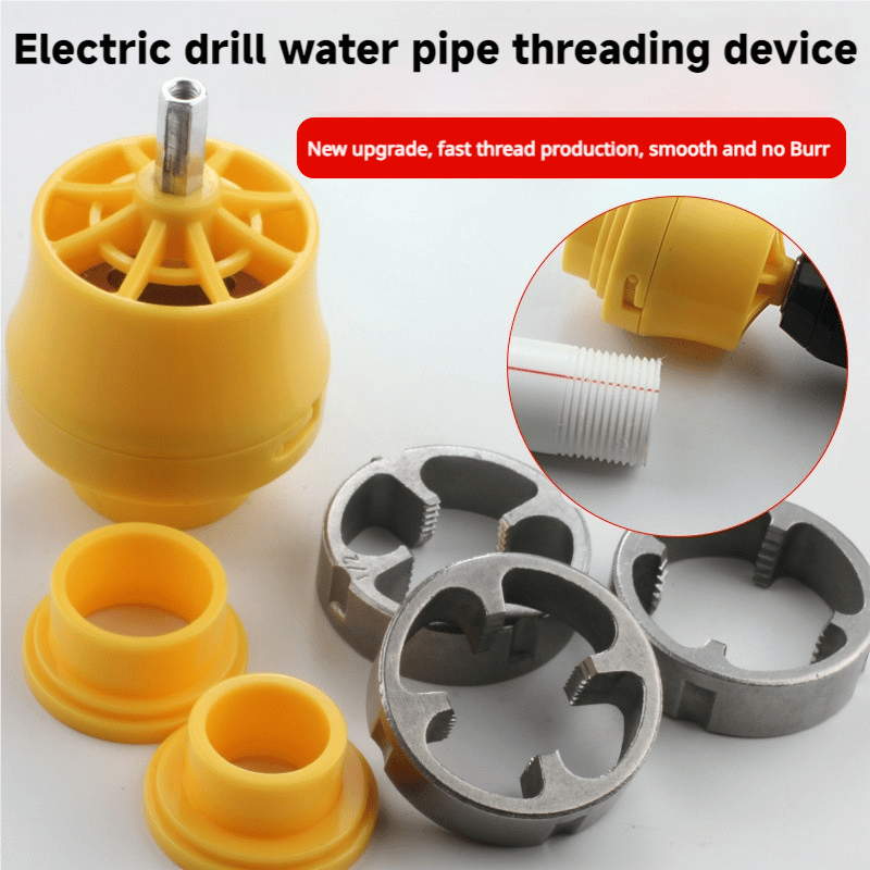 Thread cutter for water pipes with 3 sizes