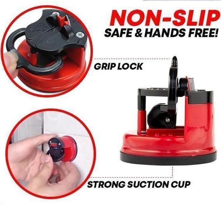 Knife sharpener with suction cup – Stable attachment