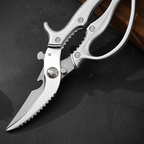 Multifunctional stainless steel kitchen scissors
