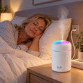 Luftbefeuchter Ultraschall mit LED-Licht und USB-Anschluss