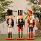 Holz-Nussknacker Soldatenfigur – Weihnachtsdekoration