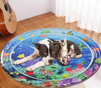 Cooling Mat for Pets with Ocean Design – Refreshment for Summer