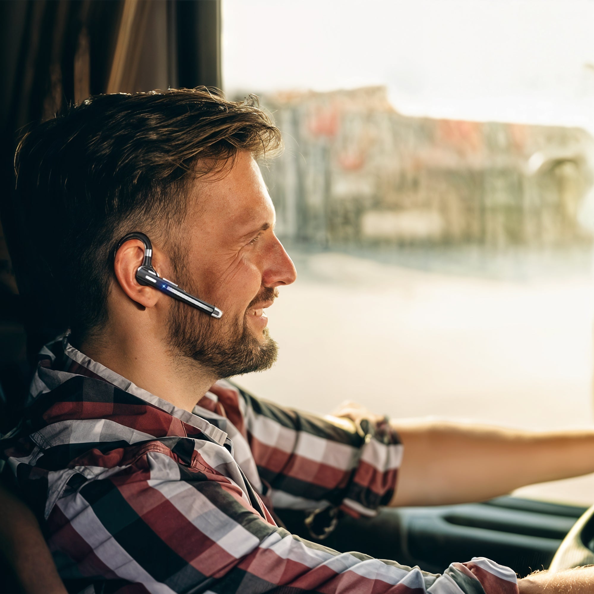 Bluetooth Headset mit Dual-Mikrofon und Noise Cancelling