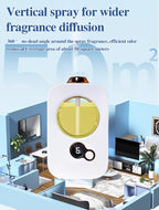Aromatherapie-Diffuser mit LED-Beleuchtung und USB-Anschluss