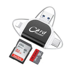 4-in-1 Universal Card Reader for SD and MicroSD Cards