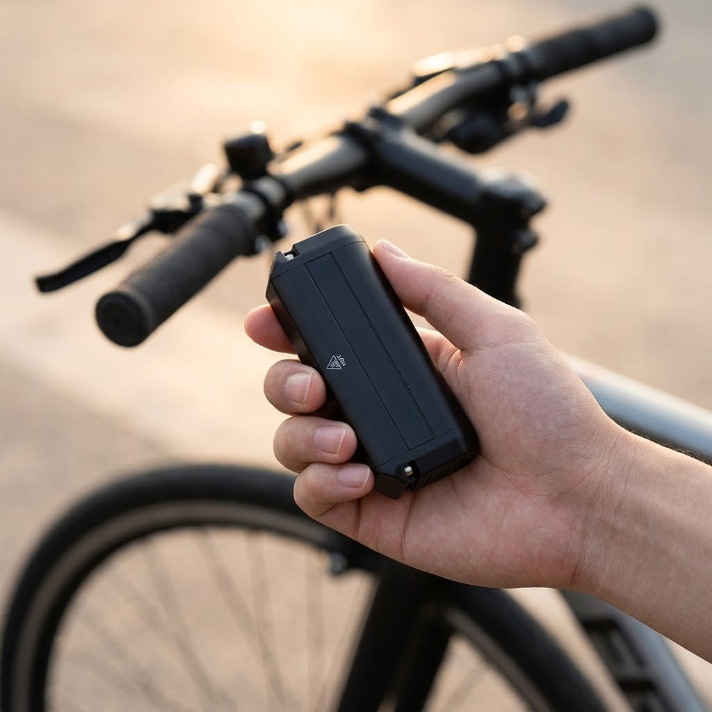 Fahrrad-Frontlicht LED 1000 Lumen, aufladbar mit 2000-mAh-Akku