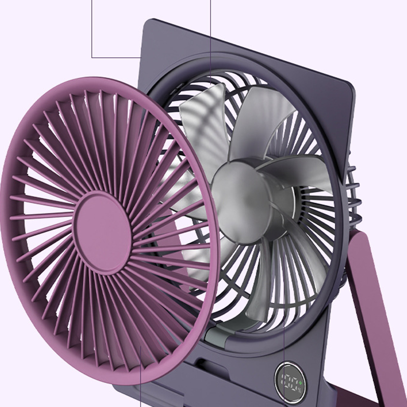 USB-Ventilator tragbar mit Akku – Leise und wiederaufladbar