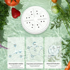 Vegetable washing machine with vortex water technology cm