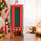 Adventskalender Weihnachtsmann im Kamin, Countdown-Deko mit 24 Tagen