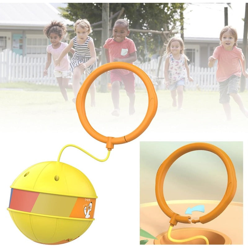 LED ankle ball jump rope with light rope
