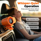 Mini-Ventilator mit Lüftungsklammer für Auto und Schreibtisch